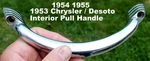 1953 1954 1955 Chrysler New Yorker/town & Country+ Rear Seat Chrome Grab Handle. Fixed Price $29.99.