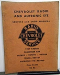 1959 Chevrolet Dealer Radio & Autronic Eye Service Shop Manual Repair Car Truck. Fixed Price $36.95.