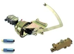 1948-1952 Ford Truck Brake Pedal 7" Dual Power Booster Master + Disc Valves. Fixed Price $226.00.