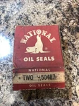 Nos National 50487 Wheel Oil Seal , For Chrysler Dodge 1957-64 F+s. Fixed Price $24.95.