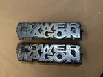 1979-1980 Dodge Truck Power Wagon Fender Emblems Badges Pair Oem 4087915. Fixed Price $116.24.