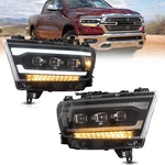 Full Led Projector Headlights For 2019-2024 Dodge Ram 1500 W/sequential Signals. Fixed Price $510.39.