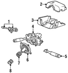 Genuine Ford Cylinder & Keys F1CZ-5822050-C. Fixed Price $210.42.