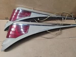 1949-1950 Plymouth Special Desoto Rear Tail Lights Assembly Lh/rh Pair Oem. Fixed Price $260.00.