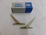 Nos Oem Ford 1961 Falcon Fender Emblems Ornaments Trim Badges Pair Sprint Futura. Fixed Price $109.00.