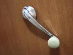 1949 1948 1940'S Nash Airflyte Interior Window Crank Handle Ivory Knob Vintage. Fixed Price $40.00.