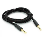 Black Braided Aux Cable Car Stereo Wire Audio Speaker Cord 3.5MM For Smartphones. Fixed Price $9.49.