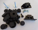 1971 Cuda Bumper Kit Rubber Stopper W/ Hood Wedge E-body Mopar. Fixed Price $47.95.
