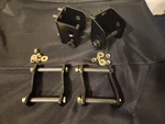 Body Mopar Offset Aftermarket Leaf Spring Mount Hangers And Shackles 5/8". Fixed Price $122.00.