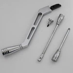 New Billet Aluminum Gm Column Shifter Turn Signal Lever Hazard Tilt Kit Polished. Fixed Price $24.25.