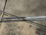 1979-1985 Cadillac Eldorado Door Lower Sill Plate Trim Moulding Set Oem. Fixed Price $105.00.