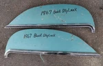Pair Fender Skirts 1967 Buick Skylark Oem Rh & Lh. Fixed Price $159.00.