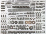 55-59 Chevy Truck Hood Fender Door Step Sheetmetal Stainless Mega Bolt Kit 423PC. Fixed Price $209.95.