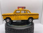 New York City Checker Taxi Cab - Opening Doors Statue Liberty On Roof 1/43. Fixed Price $14.95.