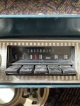 Chevrolet Chevy Corvair Under Dash Am Radio With Housing Bezel Early Model. Fixed Price $80.00.