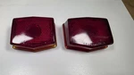 Pair Of 1941-1947 Pontiac Glass Tail Light Lenses Stimsonite Guide R2 #5931535. Fixed Price $38.50.