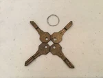 Vintage Yale Omega For 1933 Chrysler Automobiles, Set Of 4- Locksmith. Fixed Price $30.00.