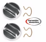 68-77 Corvette Door Lock Knob Set (pair) By America W/ Retainer Clips. Fixed Price $33.95.