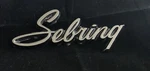 Vintage 1971-74 Plymouth Sebring Emblem Oem Part # 3612859 Chrysler Mopar. Fixed Price $25.00.