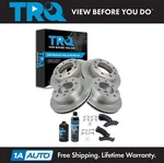 Trq Front And Rear Brake Pad & Rotor Kit Fits 2003-2017 Chevrolet Gmc. Fixed Price $369.95.