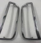 1965-1972 Mercedes W108 W109 Tail Light Trim 1088260159 1088260259 L&r Pair. Fixed Price $81.00.