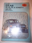 Clymer Shop Manual # A85 For Saab 95 99 Sonett 1969 - 1979. Fixed Price $19.95.