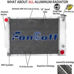 3 Row Aluminum Radiator With Cap For 19671968 1969 Chevy Camaro Pontiac Firebird. Fixed Price $139.00.