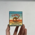 Vtg Camel Number 9-X Oblong Vulcanizing Tire Patches 10 Pack Tin 1946 No Lid. Fixed Price $15.50.