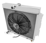1965 1966 1967 1968 1969 Plymouth 3 Row Dr Champion Radiator X 16" Fan Combo. Fixed Price $415.85.