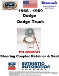 1966 67 68 69 All Dodge Steering Coupler Retainer & Seal 2800741 New Mopar Usa. Fixed Price $20.88.