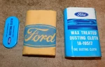 1966-1972 Ford Mustang Shelby Mercury Cougar Nos Wax Treated Dusting Cloth &. Fixed Price $249.00.