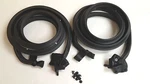 Door Weatherstrip Rubber Seal Pair Hardtop Convertible 1965 1966 Chevy Impala. Fixed Price $79.95.