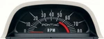 Oer Hood Tachometer 5500 Red Line V8 Point Ignition 1969 Pontiac Firebird Gto. Fixed Price $239.98.