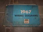 1967 Ford Galaxie Coupe Sedan Large Format Electrical Wiring Diagrams Manual. Fixed Price $147.66.