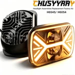 Fits Chevrolet C10 C20 C30 1981-1986 Pair 7X6" Led Headlights Hi/low Lamps 6000K. Fixed Price $79.99.