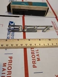 Nos 1968 Camaro Gm Front Fender 327 Script Emblem 3927483. Fixed Price $50.00.