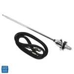 1965-66 Chevrolet Impala Rear Telescopic Antenna Assembly With Cable Lead Each. Fixed Price $76.99.