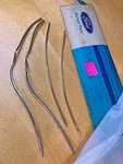 Nos 1971 Ford Galaxie Outside Rear Edge Door Moulding Kit D1AZ-5320910-A. Fixed Price $30.00.