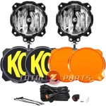 Hilites PRO6 Led Sae Driving 6" Lights Pair, Amber + Black Covers, Wiring. Fixed Price $598.99.