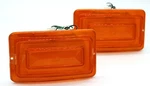 1977 1978 Dodge Truck Amber Parking And Signal Lights Set With Bulbs Of 2. Fixed Price $57.99.