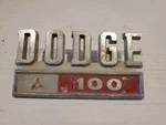 Vintage Dodge Truck Emblem 100 Oem 28333755. Fixed Price $42.00.