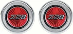 Oer Interior Door Panel Emblem Set 1977-1979 Chevrolet Camaro Red Z28. Fixed Price $99.98.