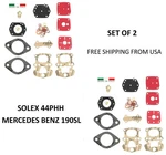 (pair) Carburetor Rebuild Kit For Mercedes Benz Solex 44PHH. Fixed Price $90.49.