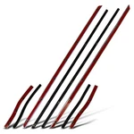 8PCS Front &rear Inner Outer Door Window Weatherstrip Seal Ford Mustang. Fixed Price $141.99.