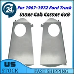 67-72 Ford F100 Pickup Truck Steel Speaker Brackets Inner Cab Corner 6X9 Us. Fixed Price $119.99.
