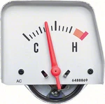 Oer Silver Console Temp Gauge For 1968-1976 Camaro Chevy Ii Nova Ventura Gto. Fixed Price $69.98.