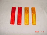 Fits CJ5 CJ7 CJ8 Jeepster Commando Wagoneer Truck Side Mrkr Lenses 72-91. Fixed Price $49.99.