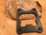 1985-89 Dodge Plymouth Chrysler Nos Mopar V8 Barrel Carb Plate 4307782. Fixed Price $35.00.