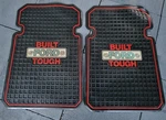 Vintage Built Ford Tough Truck Rubber Plasticolor Mats Pair Black F100 F150. Fixed Price $179.99.