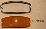 Mg Midget Austin Healey Sprite Lucas L686 Turn Signal Marker Lens Bezel Trim Oem. Fixed Price $19.95.